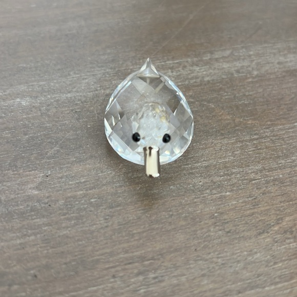 SWAROVSKI Crystal Duck w Silver Beak Figurine - Picture 3 of 6